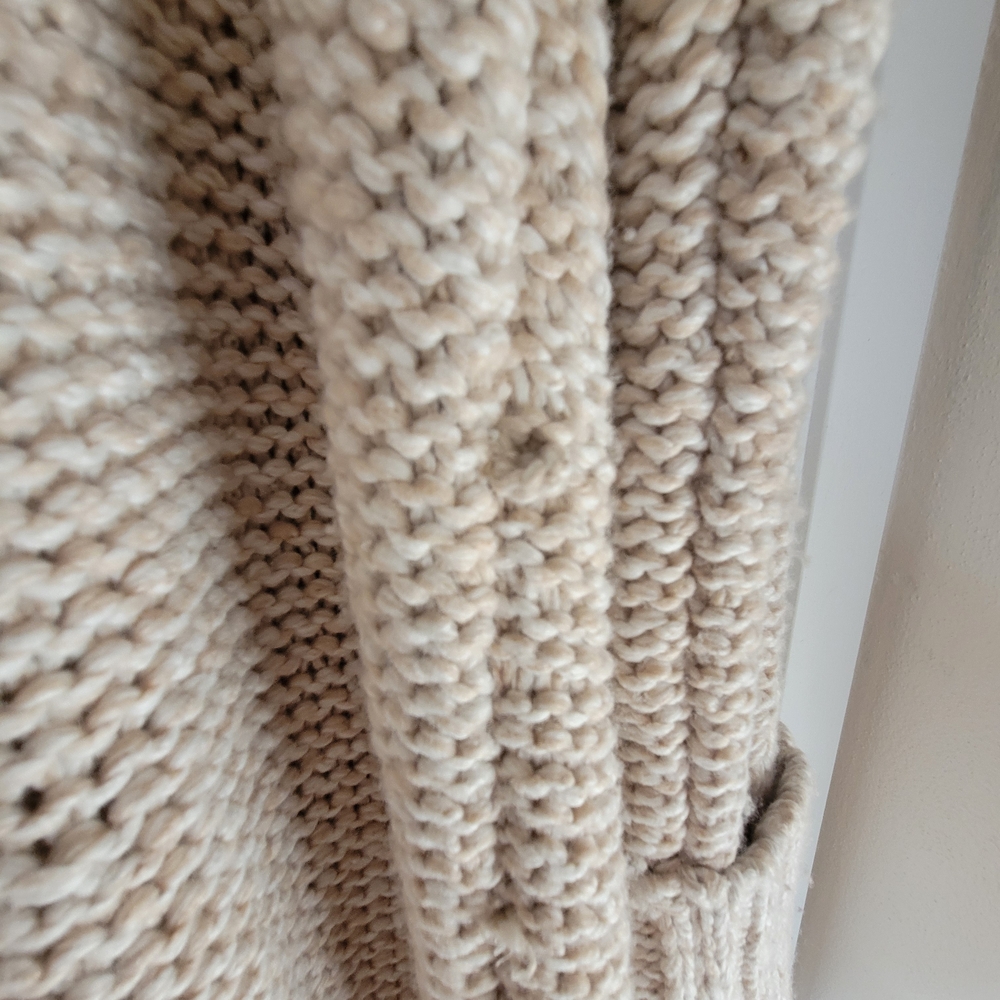 Aeron Cozy Beige Knit Duster Cardigan - Picture 5 of 5
